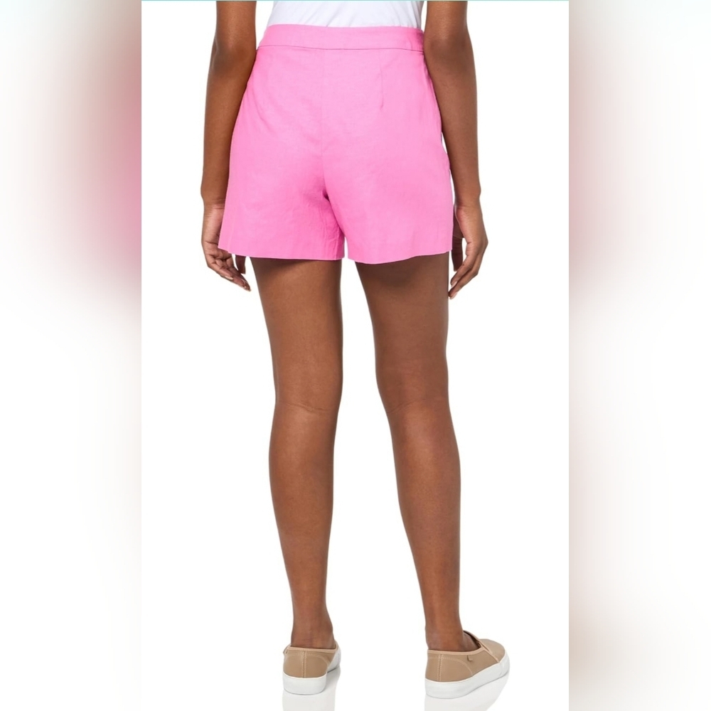 Trina Turk Linen Shorts - Picture 2 of 5